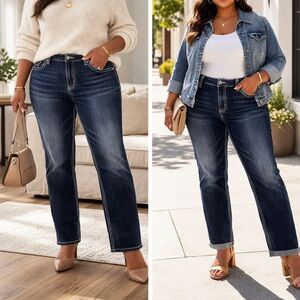 Silver Jeans Blue Straight Leg Denim